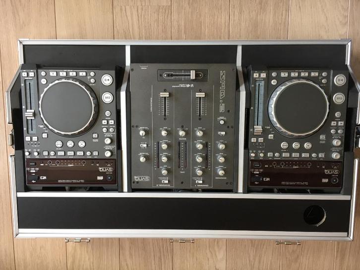 DJ set Sync 2X DMC-1000 & SMD-2 + case, Musique & Instruments, DJ sets & Platines, Utilisé, DJ-Set, Autres marques, Enlèvement