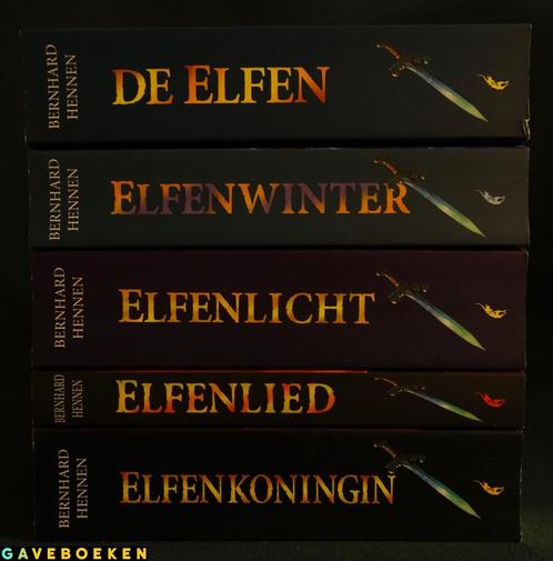 De Elfen - Bernhard Hennen - Luitingh Sijthoff  5x Paperback, Boeken, Fantasy, Gelezen, Ophalen of Verzenden
