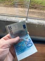 Drukfout bankbriefje met ontbrekende streep, Timbres & Monnaies, Billets de banque | Europe | Euros, Enlèvement ou Envoi