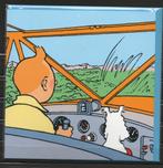 Carte postale Tintin double sous blister, Collections, Enlèvement ou Envoi