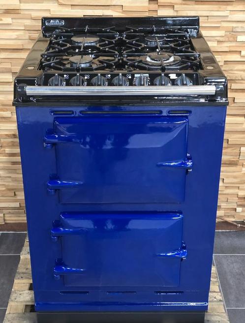 🔥Luxe Fornuis AGA companion 60 cm konings blauw 2 ovens, Elektronische apparatuur, Fornuizen, Zo goed als nieuw, Vrijstaand, Gas
