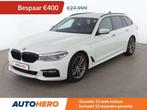 BMW 5 Serie 530 530i M Sport (bj 2018, automaat), Auto's, BMW, Achterwielaandrijving, 1715 kg, Alcantara, Wit