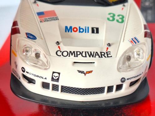 Scx Chevrolet Corvette C6R Compuware Met Licht Ref Nr 63680, Kinderen en Baby's, Speelgoed | Racebanen, Nieuw, Racebaan, Elektrisch
