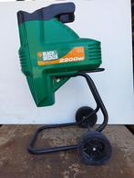 Elektrische hakselaar - Black & Decker GS2200 - shredder, Tuin en Terras, Hakselaars, Ophalen, Bleck&Decker, Gebruikt, Geen idee