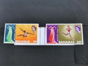 Bahamas 1968 - sports - athlétisme, saut en longueur, course, Enlèvement ou Envoi, Non oblitéré, Amérique du Nord