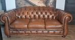 Chesterfield 3-zits leer  Lees de advertentie aandachtig, Ophalen, Chesterfield, Driepersoons, Zo goed als nieuw
