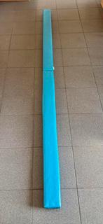 Opvouwbare Turnbalk - Voor thuis - Evenwichtsbalk - 240 cm, Sport en Fitness, Ophalen, Gebruikt, Blauw, Materiaal