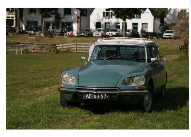 **Citroën DS ID20F Break — 1971, Auto's, Citroën, Bedrijf, DS, Break, Bruin, Bruin, Leder, Ophalen