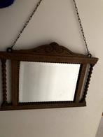 vintage houten spiegel voor 13 euro, Ophalen of Verzenden, Gebruikt