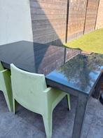 Tuinset 4 stoelen tafel, Tuin en Terras, Tuinsets en Loungesets, Ophalen, Gebruikt, Tuinset, Eettafel