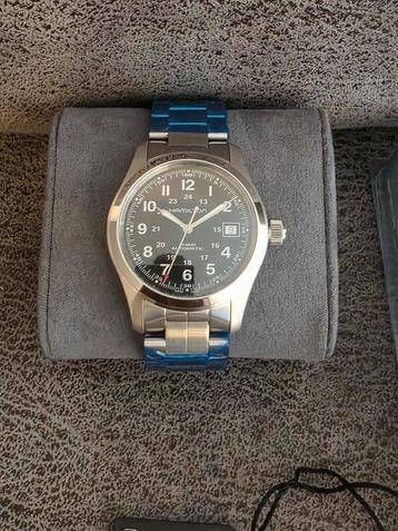 Te koop nieuwe Hamilton khaki field automatic 38mm beschikbaar voor biedingen