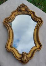 Miroir doré, Moins de 50 cm, Enlèvement, Utilisé, Moins de 100 cm