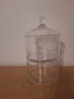 Grand bocal en verre, Enlèvement