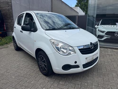 Opel // Agila // 1.0i, Auto's, Opel, Bedrijf, Te koop, Agila, Benzine, Euro 5, Stadsauto, Handgeschakeld, Wit, Zwart, Stof, Voorwielaandrijving