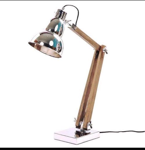 Tafellamp, Huis en Inrichting, Lampen | Tafellampen, Nieuw, Hout, Ophalen of Verzenden