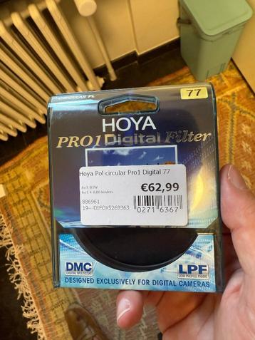 Polarisatie filter 77mm - Hoya Pro1 Digital Filter beschikbaar voor biedingen