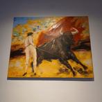 Œuvre Originale Signée J.J. Marietta 1995, Enlèvement ou Envoi