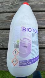 Bio toilet product WimPau 3/4 vol -  2 liter camping, Ophalen of Verzenden, Gebruikt