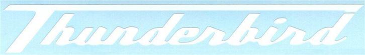 Triumph Thunderbird sticker #4, Motos, Accessoires | Autocollants, Envoi