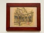 Gravure: Cartuja de Jerez, Ophalen of Verzenden, Gebruikt