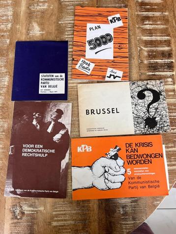 Historische documenten Kommunistische Partij Belgie beschikbaar voor biedingen