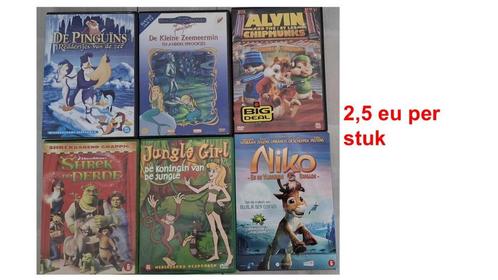 kinderfilms, Cd's en Dvd's, Dvd's | Kinderen en Jeugd, Zo goed als nieuw, Film, Avontuur, Alle leeftijden, Ophalen