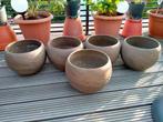 X5 keramische plantenbakken, Tuin en Terras, Bloempotten, Ophalen, Binnen