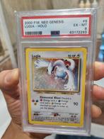 Lugia (NG 9) - PSA 6 - vintage slab, Ophalen of Verzenden, Zo goed als nieuw