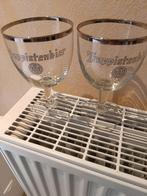A vendre 2 verres Trappistenbier, Ophalen, Gebruikt, Bierglas