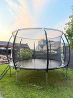 Trampoline 366cm met veiligheidsnet en ladder., Kinderen en Baby's, Speelgoed | Buiten | Trampolines, Ophalen, Zo goed als nieuw