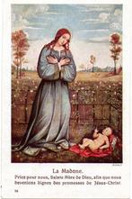 devotieprentje La Madone / Francesco Francia, Enlèvement ou Envoi, Carte ou Gravure, Christianisme | Catholique