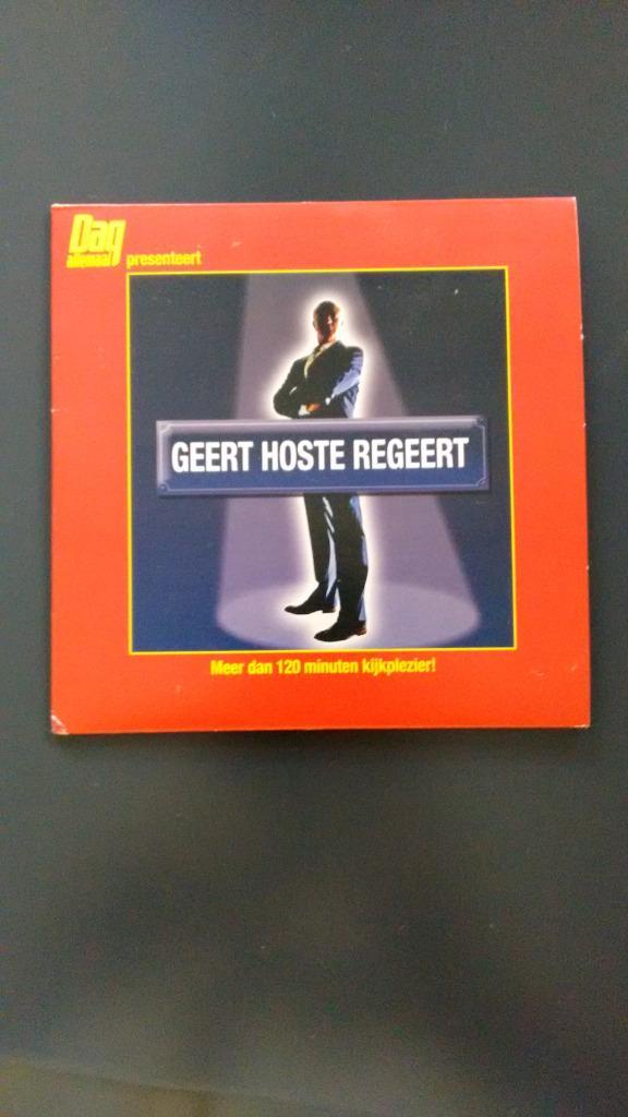 Conferences van Geert Hoste, Cd's en Dvd's, Dvd's | Cabaret en Sketches, Zo goed als nieuw, Stand-up of Theatershow, Ophalen