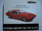 Lotus Elite 1974 Brochure Catalogue Prospekt SET, Livres, Autos | Brochures & Magazines, Autres marques, Utilisé, Envoi