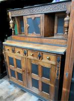 Bovenstuk antieke Engelse kast, Antiek en Kunst, Ophalen