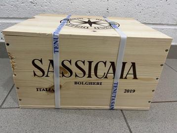 Sassicaia 2019 caisse de 6 bouteilles 