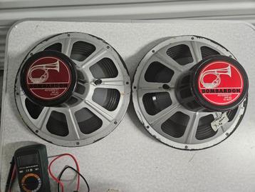 Bombardon luidsprekers – AD 5201S/77 – 12 inch – 8 Ohm – 25W beschikbaar voor biedingen