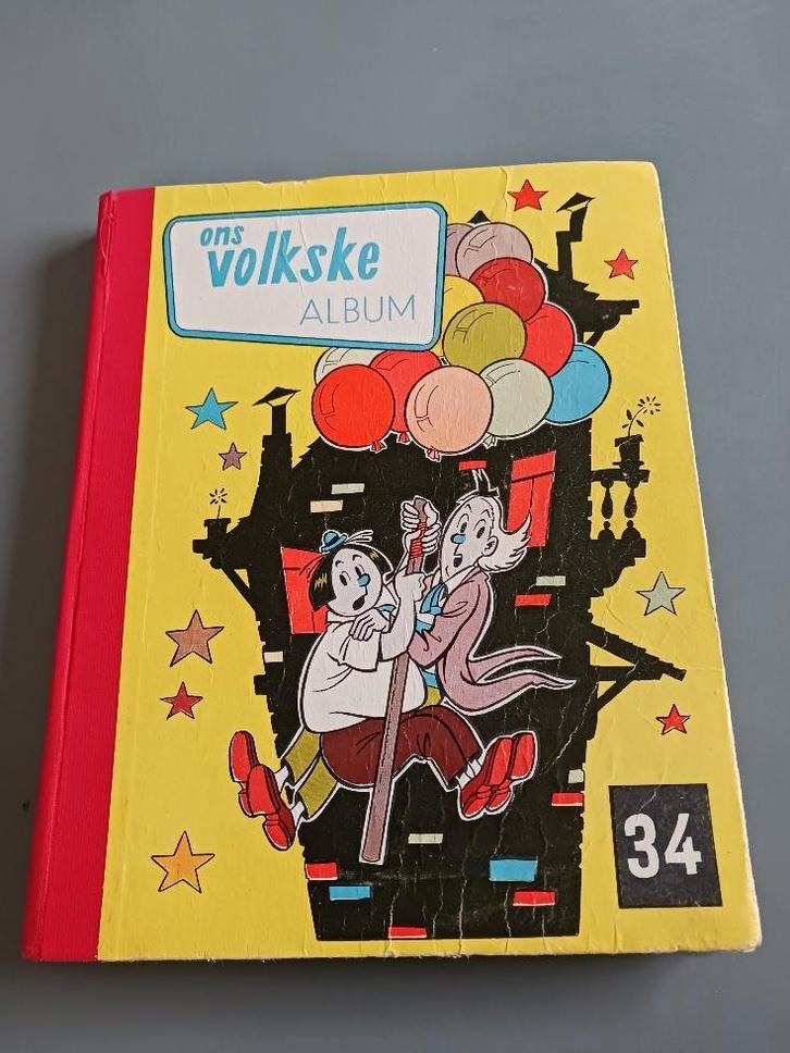 Ons Volkske Album 34, HC 1ste druk, goede staat, Boeken, Stripverhalen, Ophalen of Verzenden
