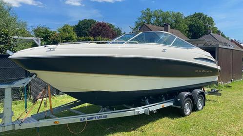 Maxum 2300 SCI nieuwe motor nieuwe alpha staart met trailer, Watersport en Boten, Speedboten, Zo goed als nieuw, Ophalen of Verzenden