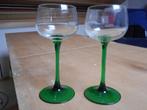 2 verres sur pied, Collections, Verres & Petits Verres, Enlèvement ou Envoi, Comme neuf