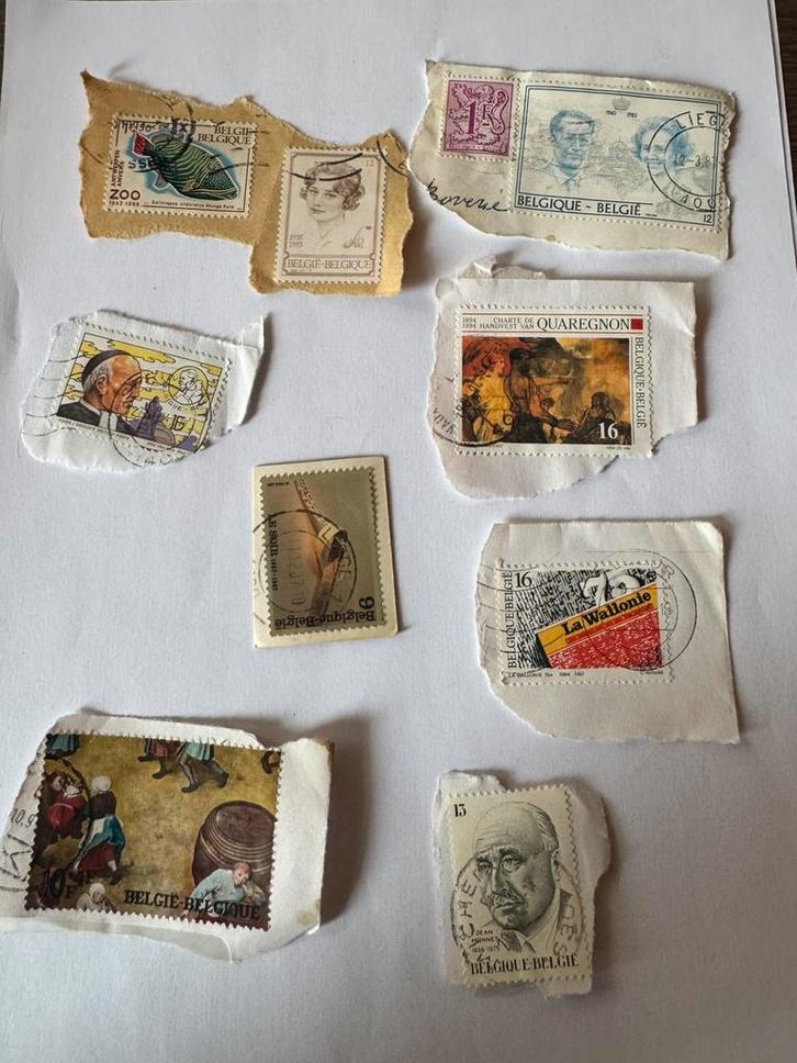 lot 10 timbres anciens belgique 1960-1994 royauté histoire, Timbres & Monnaies, Timbres | Europe | Belgique, Enlèvement ou Envoi