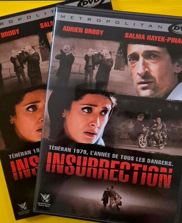 DVD du film Insurrection - Salma Hayek   V2 beschikbaar voor biedingen
