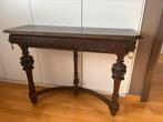 Vintage wandtafel met leeuwkopjes, Antiek en Kunst, Ophalen