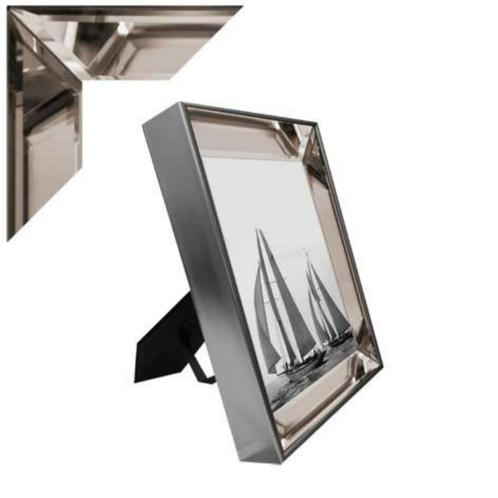 Cadre photo miroir en bronze nacré de haute qualité avec pie, TV, Hi-fi & Vidéo, Photo | Cadres photo, Neuf, Enlèvement ou Envoi