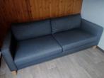 Grand canapé bleu marine Karlstad 3 places Ikea, 150 à 200 cm, Banc droit, Moderne, Enlèvement