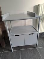 Luiertafel grijs met magnetische deuren, Kinderen en Baby's, Ophalen