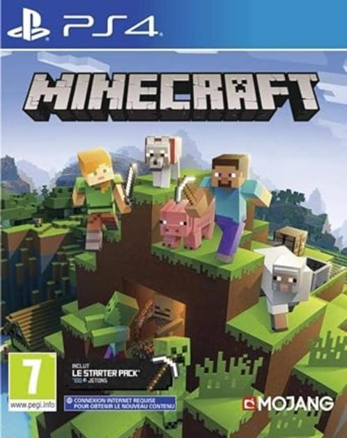 Minecraft startercollectie PS4 GRATIS LEVERING, Games en Spelcomputers, Games | Sony PlayStation 4, Nieuw, Platform, 3 spelers of meer