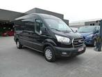 Ford Transit 2T L3-H2 2.0 TDCi 130pk AUTOMAAT 3pl Business, Auto's, Bestelwagens en Lichte vracht, 1995 cc, Euro 6, 128 pk, Zwart