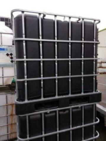 3x zwarte ibc 1050 liter(gereconditioneerd) te koop beschikbaar voor biedingen