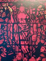 Pop-Art kunstwerk Jezus Christus, Antiek en Kunst, Ophalen of Verzenden