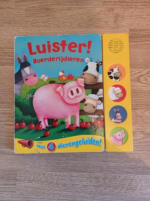 Boerderijdieren, Boeken, Kinderboeken | Jeugd | onder 10 jaar, Gelezen, Ophalen of Verzenden